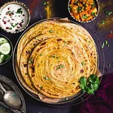 Garlic Lachha  Paratha [bb]
