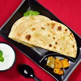 Tandoori Aloo Paratha With Achaar