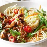 Chicken Manchurian Chowmein Meal Bowl (650Ml Bowl)