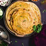 Garlic Lachha Paratha