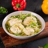 Veg Thukpa With Momo