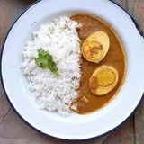 Egg Curry Rice Bowl