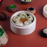 Veg Momo Steamed(7 Pieces)