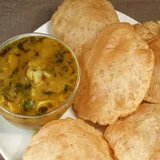 Poori Sabzi(Aloo) (4 Pooris)