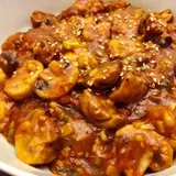 Mushroom In Schezwan Sauce