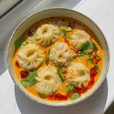 Veg Jhol Momo(7 Pieces)