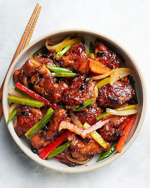Chicken In Blackbean Sauce (Chinese)