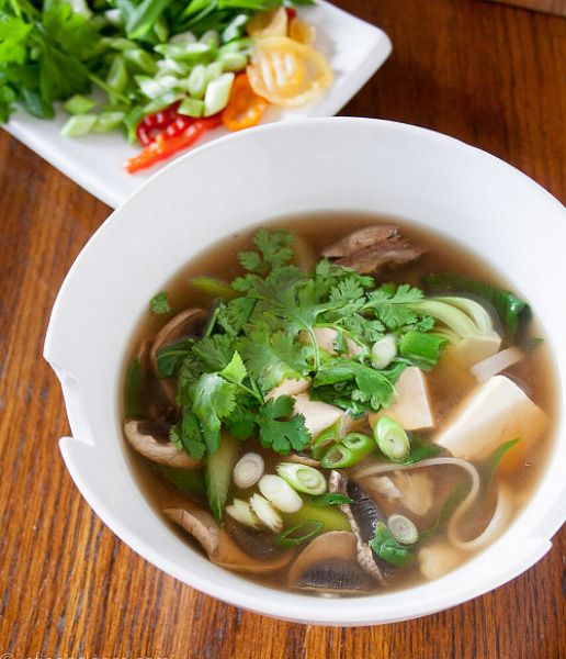 Tofu Talumein Soup(Chinese)