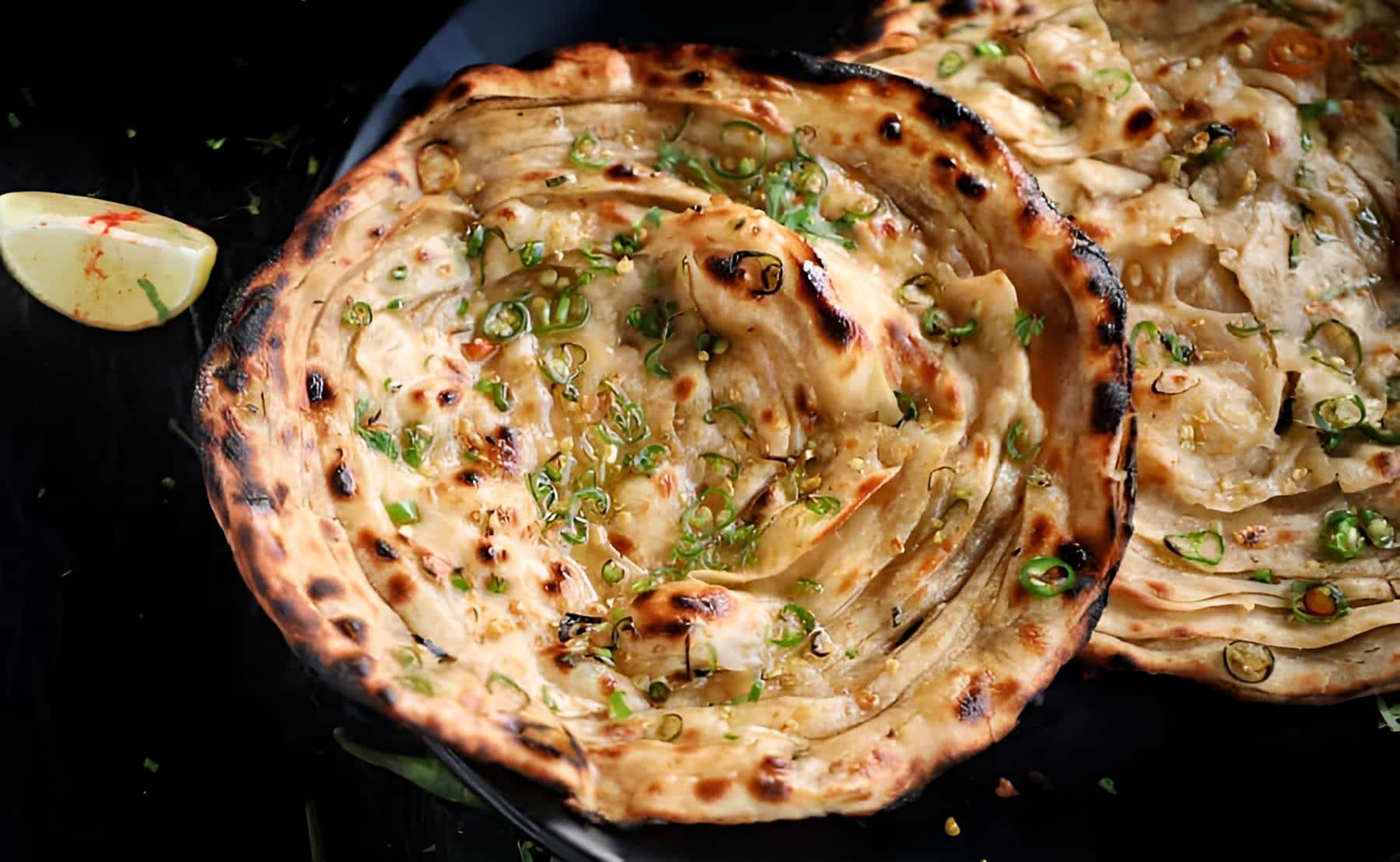 Hari Mirch Paratha