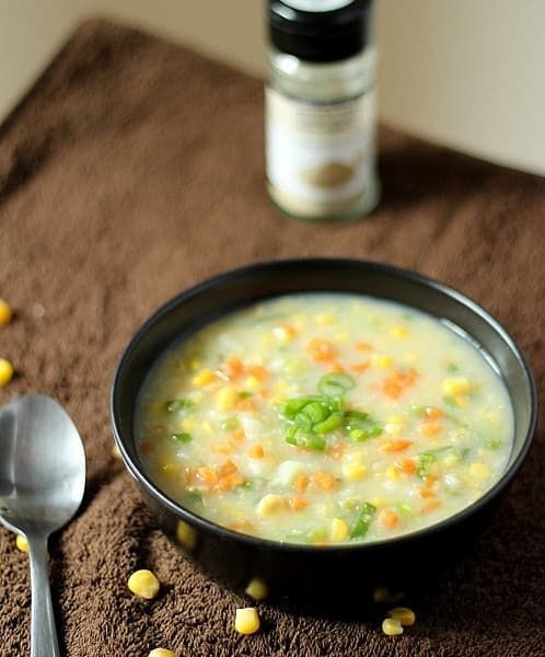 Veg Sweet Corn Soup