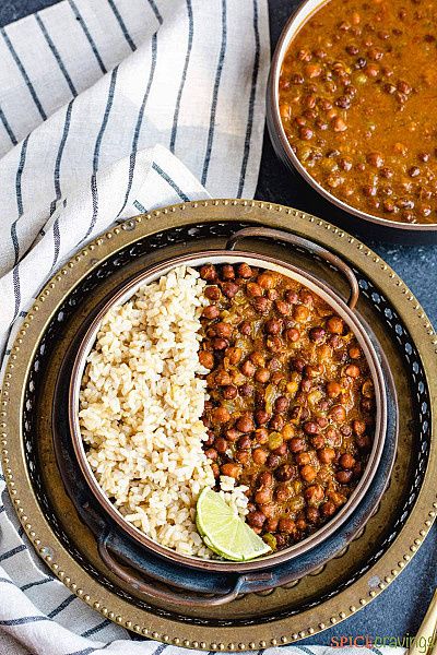 Kala Chana Rice Bowl