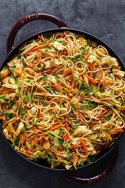 Chicken Egg Street Style Noodles (Indo Chinese)