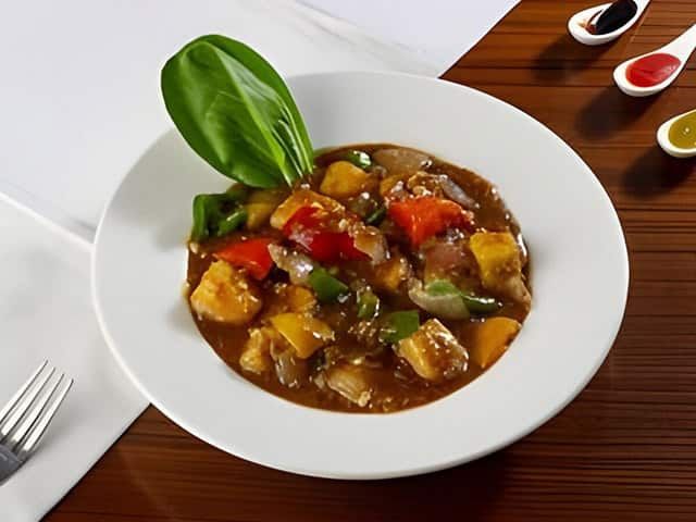 Chilli Paneer Gravy (Indo Chinese)