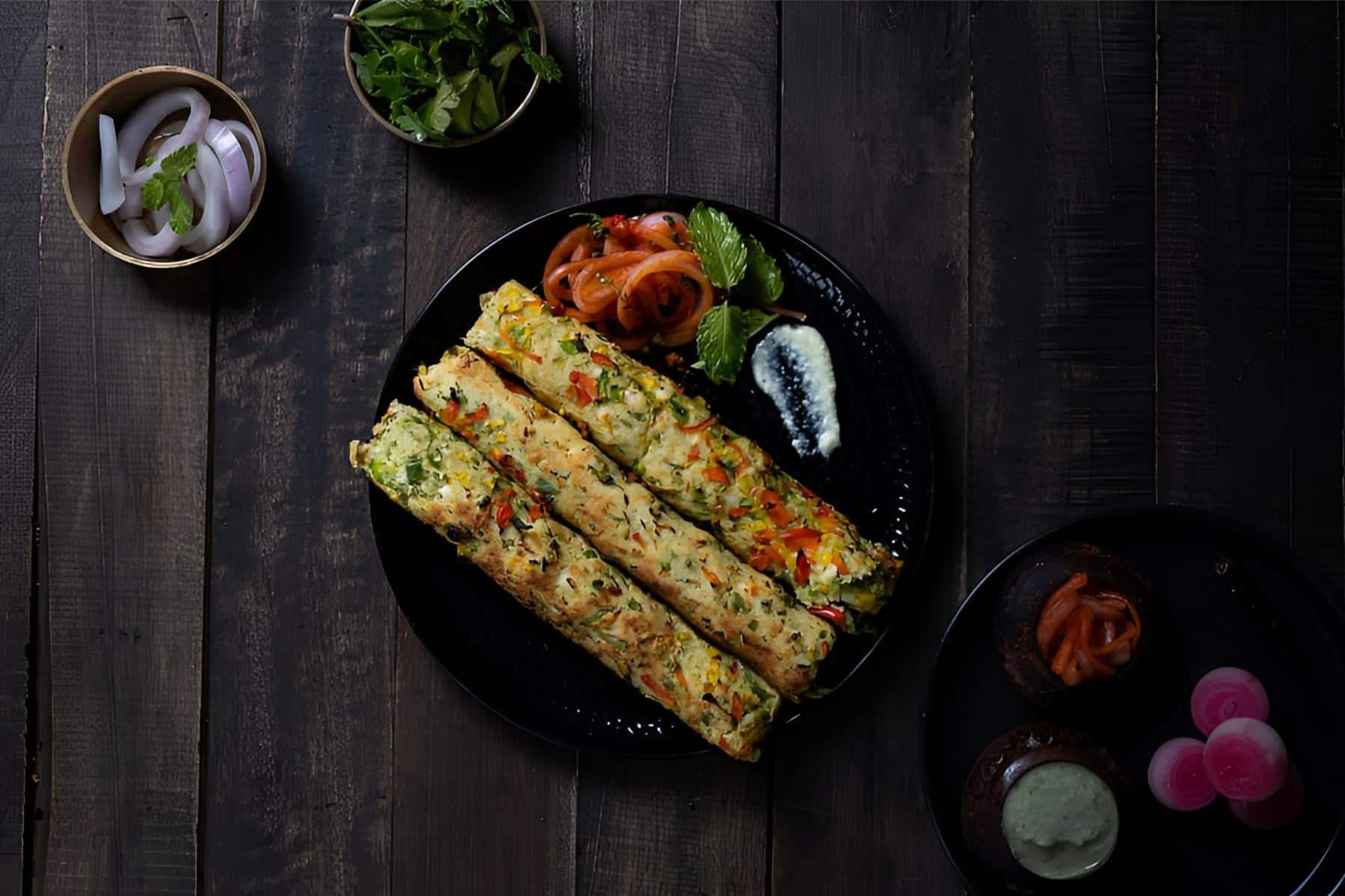 Chicken Gilafi Seekh Kebab