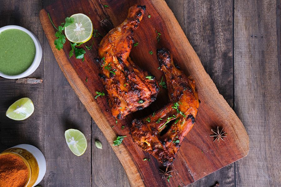 Chicken Burra {With Bone}