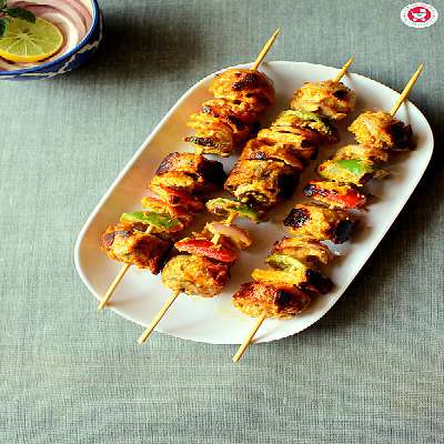 Mushroom Tikka With Shaslik