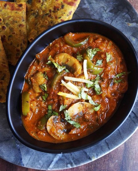 Kadhai Mushroom