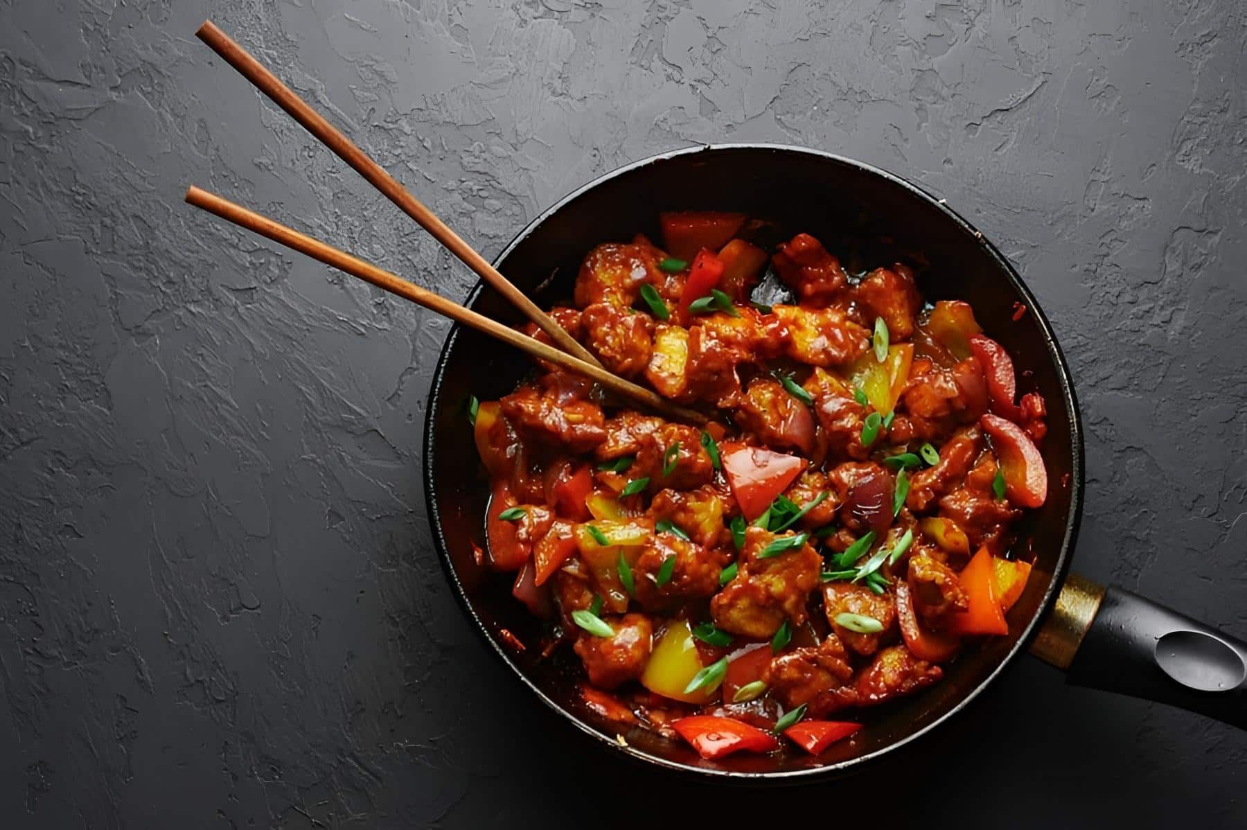 Chilli Chicken Dry (Indo Chinese)