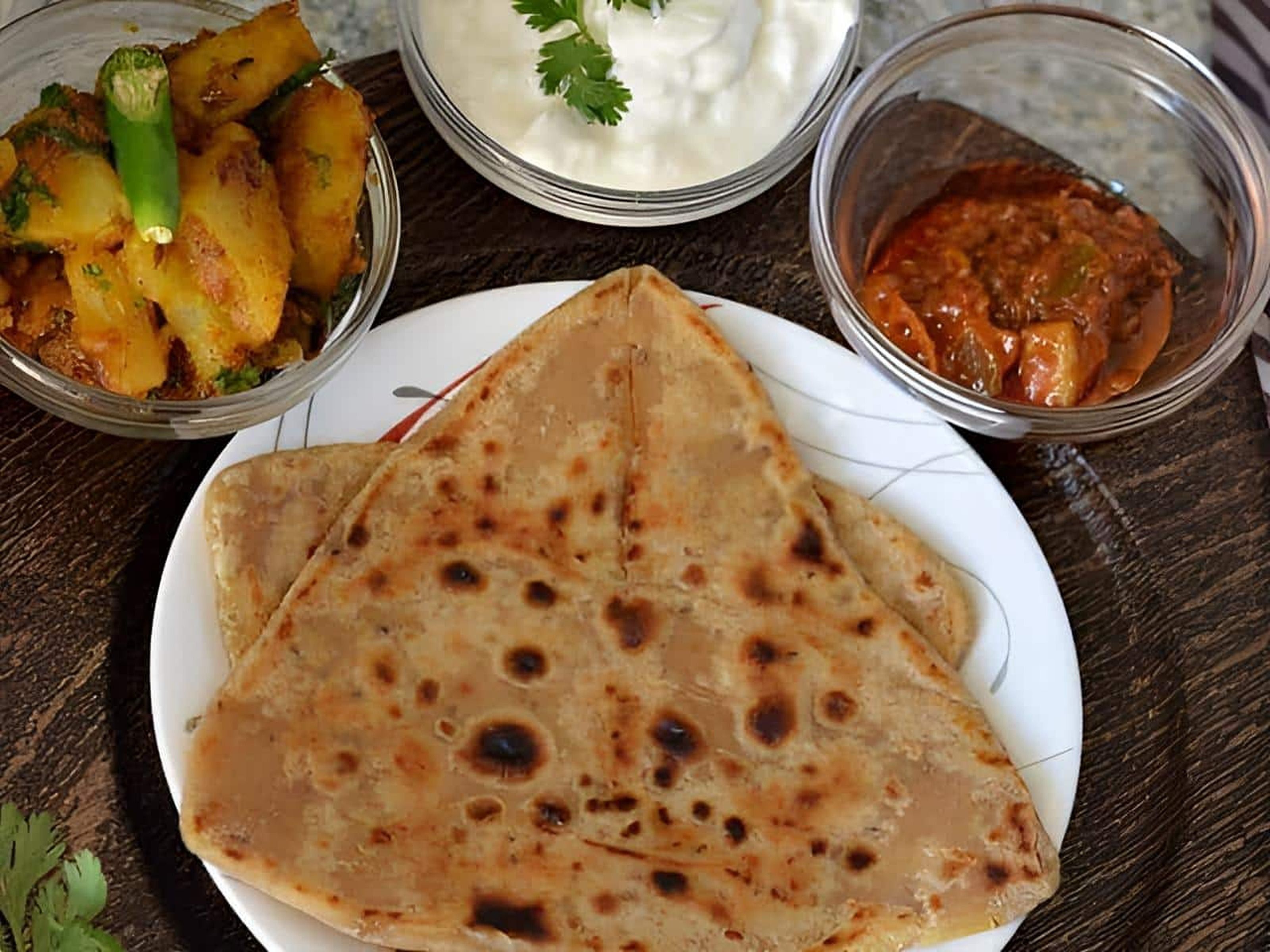 Ajwain Tawa Parantha