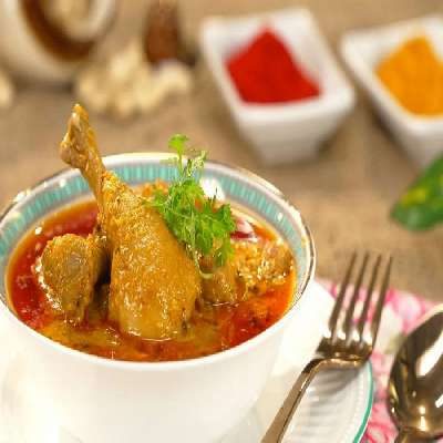Tangdi Chicken Volcano Curry [Super Duper Spicy]