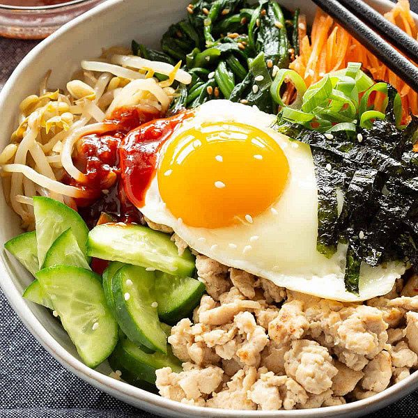 Bibimbap Chicken (Korean)