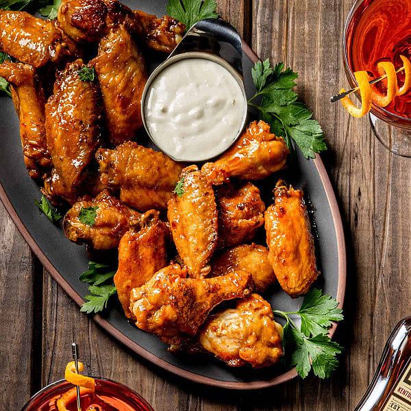 Honey Garlic Chicken Wing (Chinese) (5Pcs)