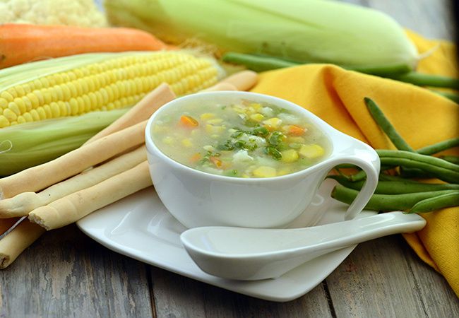 Veg Sweet Corn Soup(Chinese)