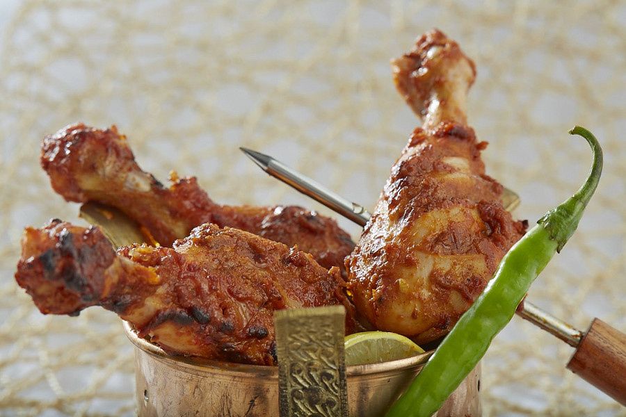 Stuffed Tangdi Kebab