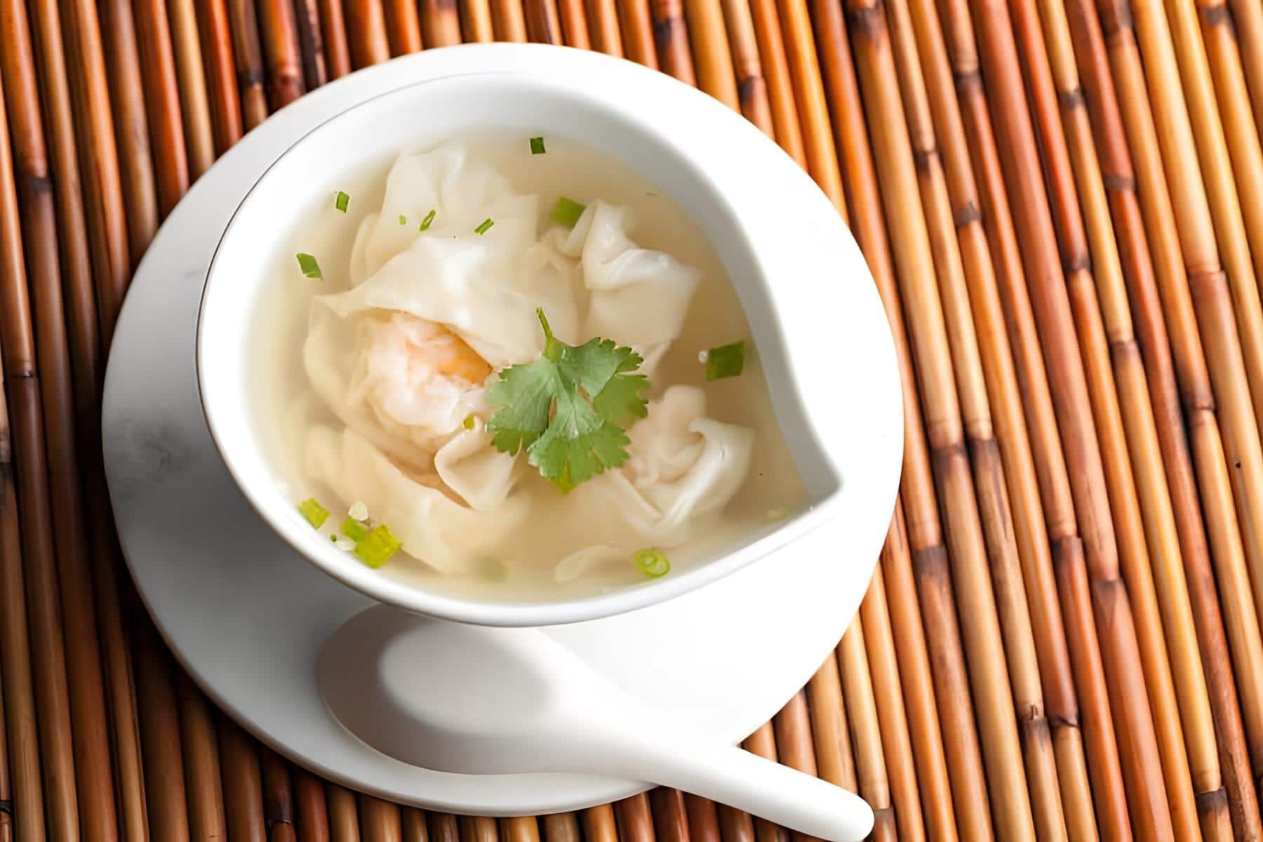 Prawn Wonton Noodle Soup (Chinese)