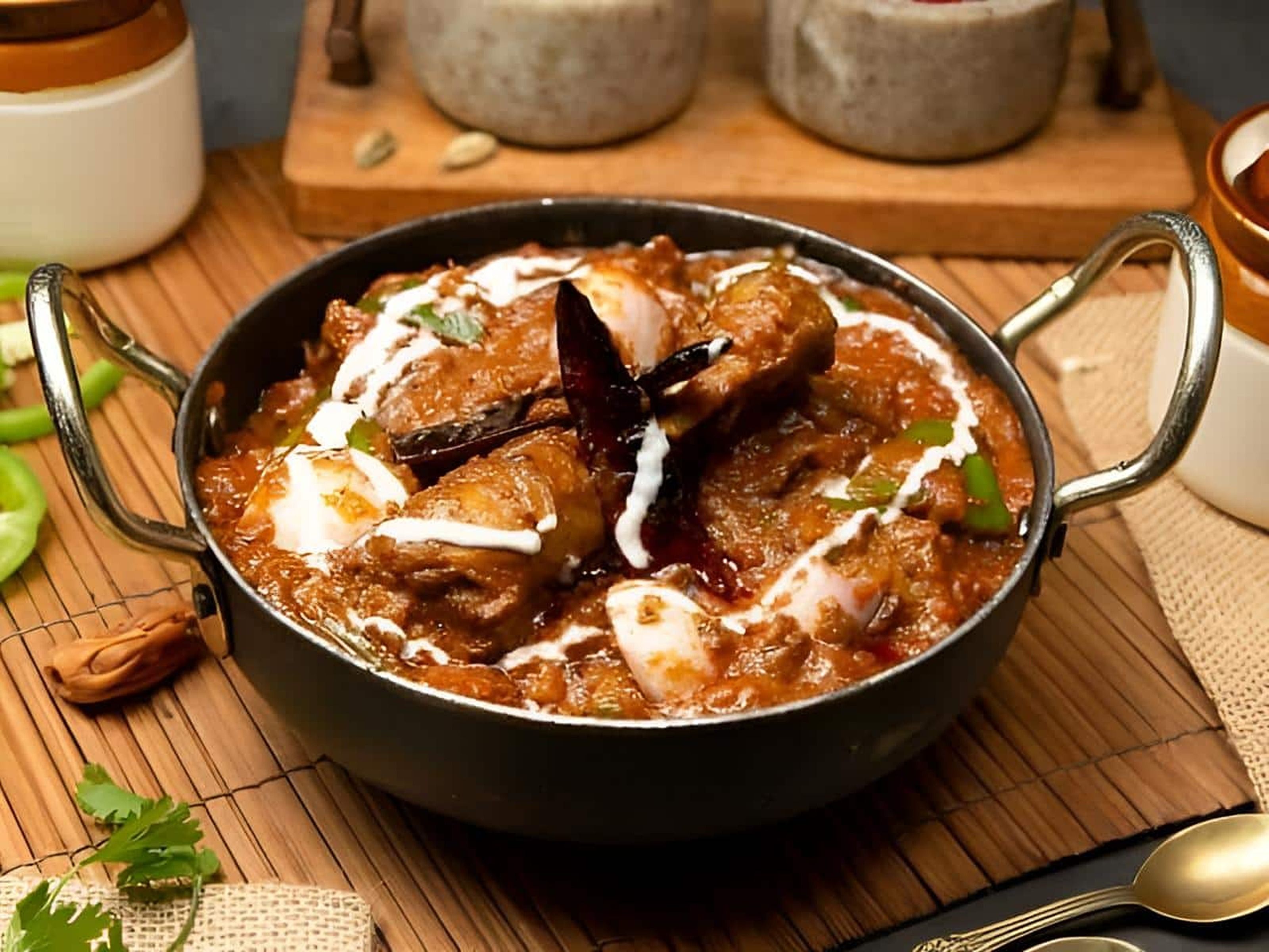 Punjabi Kadhai Chicken