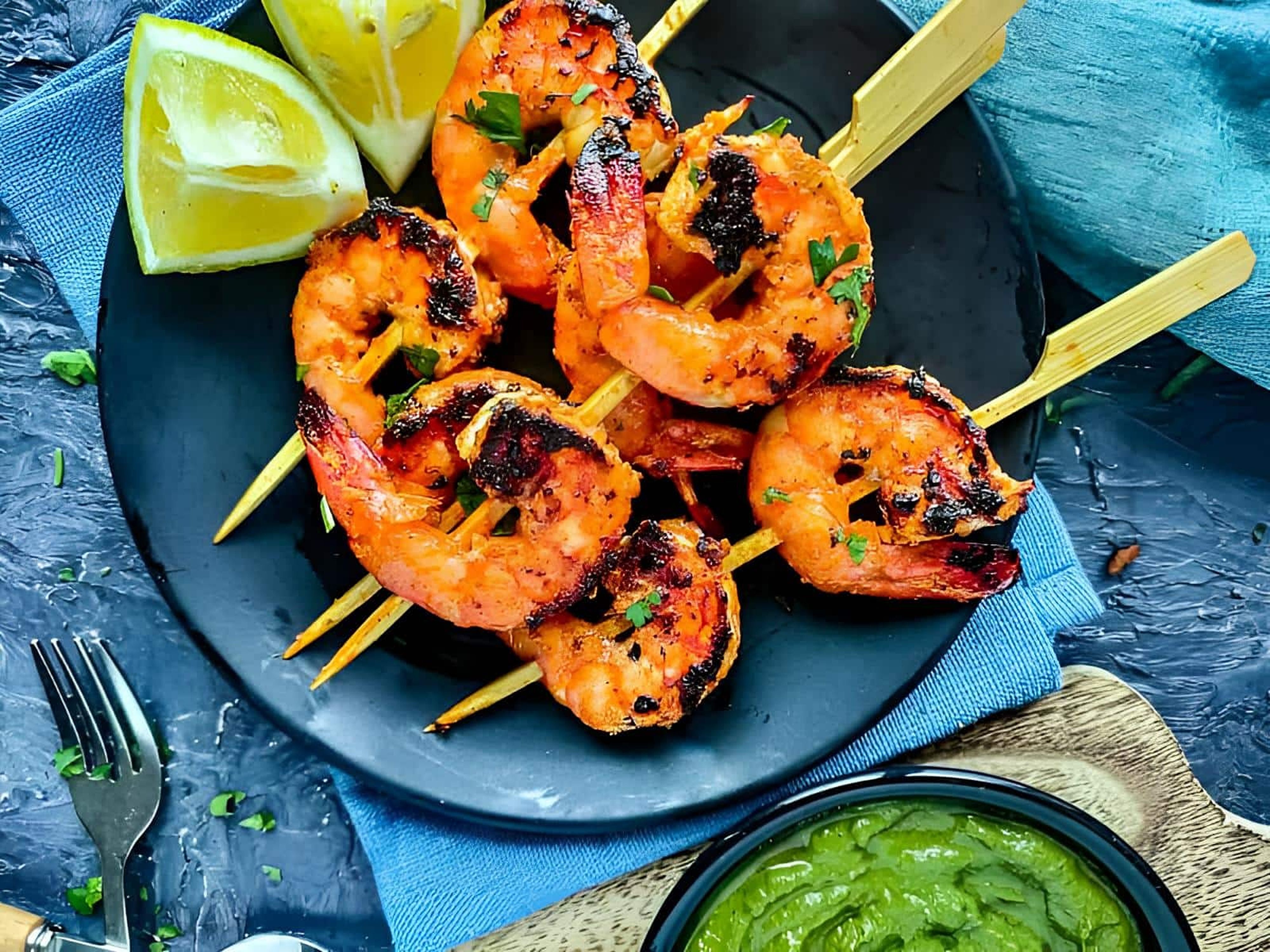 Lahsuni Jumbo Prawns (7 Pcs)