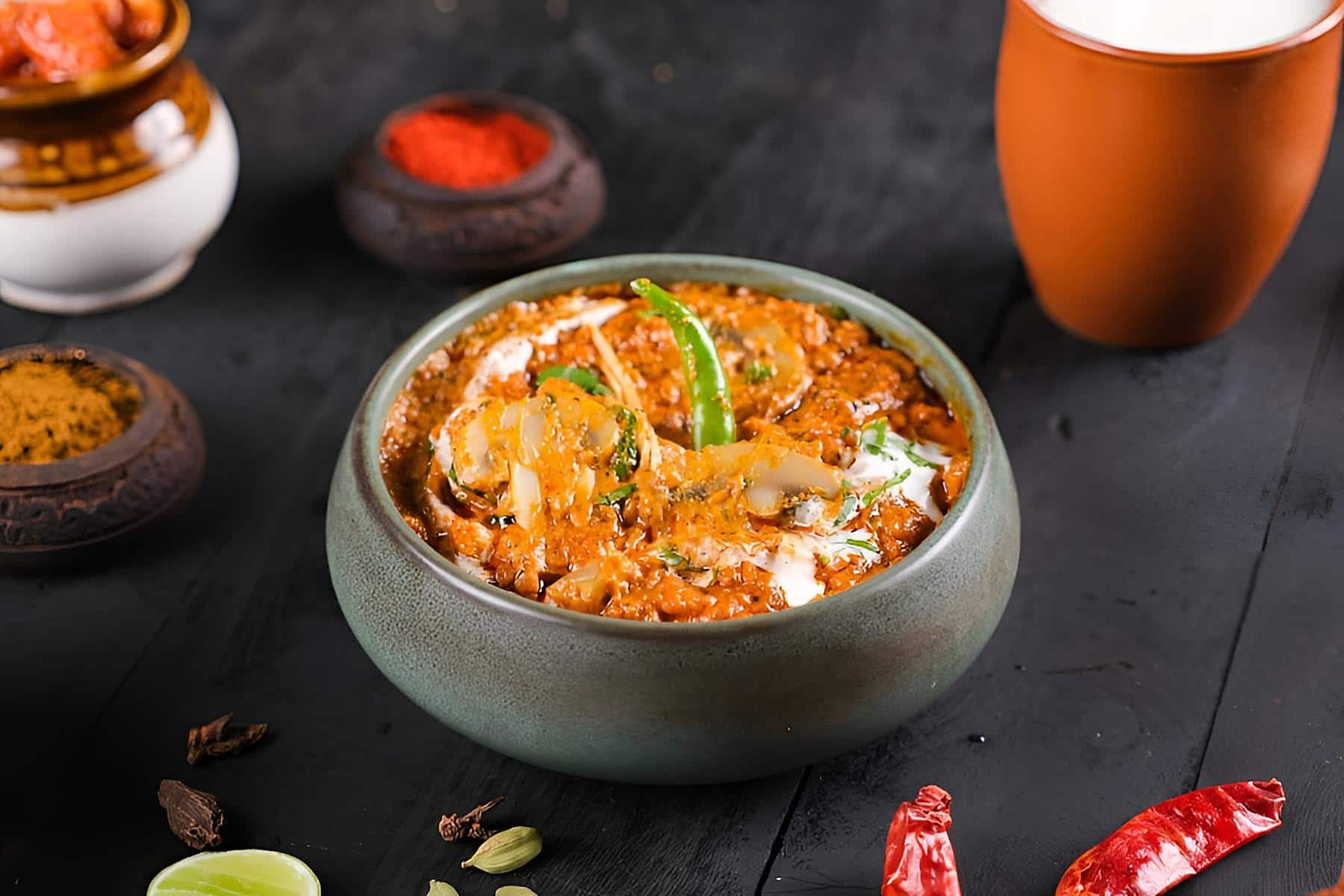 Mushroom Tikka Masala