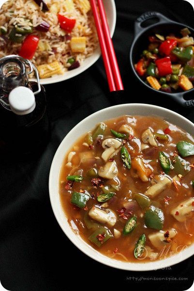 Mushroom In Hot Garlic Sauce (Chinese)