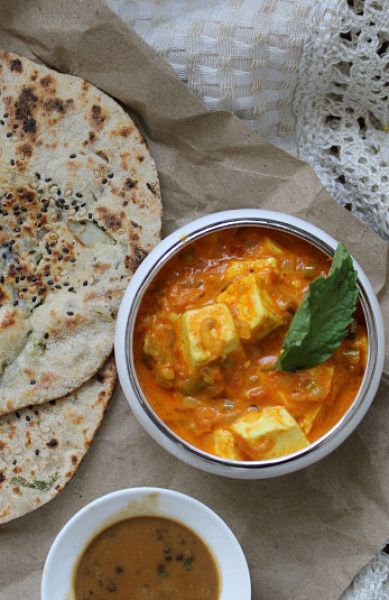 Shahi Paneer + 4 Tawa Roti