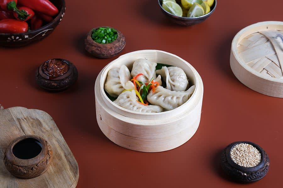 Chicken Momo Steamed (Tibetan) 5 Pcs