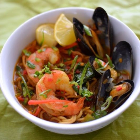 Prawn Thukpa (Bhutanese)