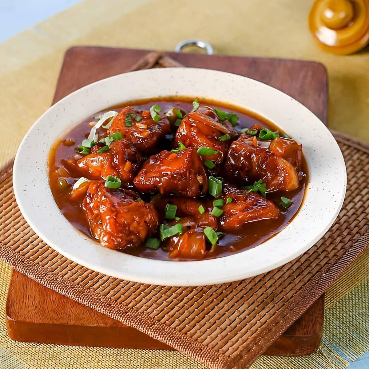 Chilli Paneer Gravy (Indo Chinese)