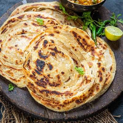 Garlic Lacha Paratha