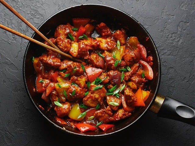Chilli Chicken Gravy (Indo Chinese)