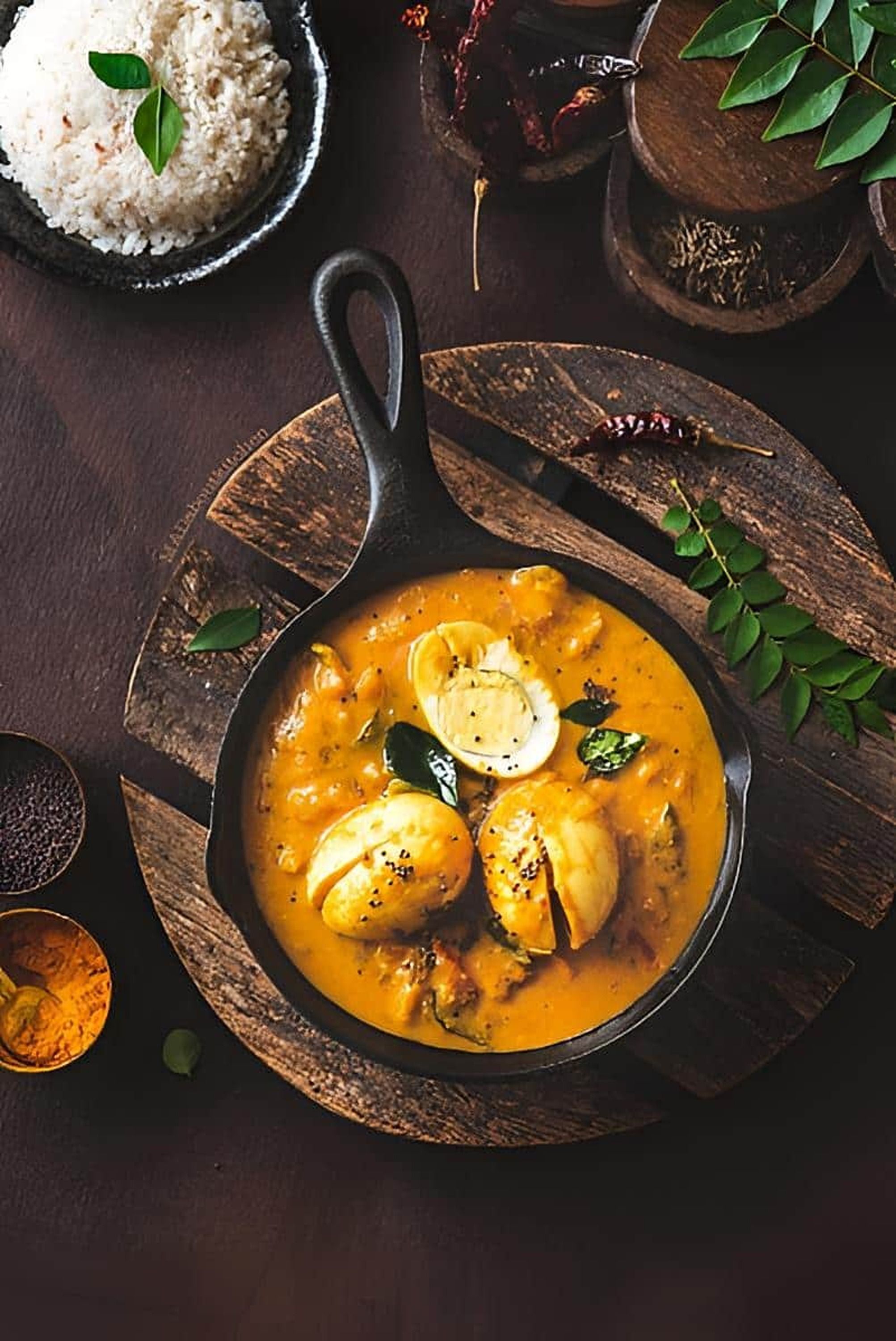 Egg Volcano Curry