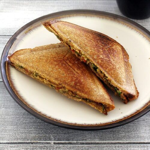 Paneer Sandwich Toast
