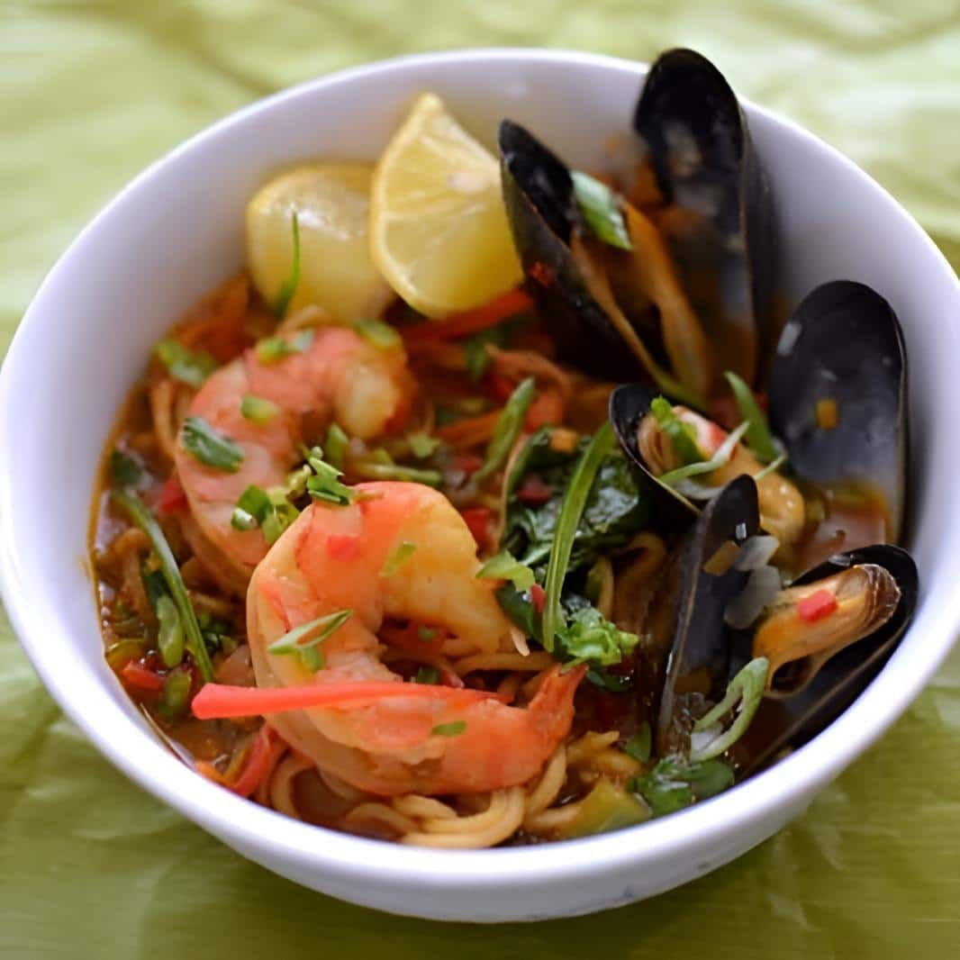 Prawn Thukpa (Bhutanese)