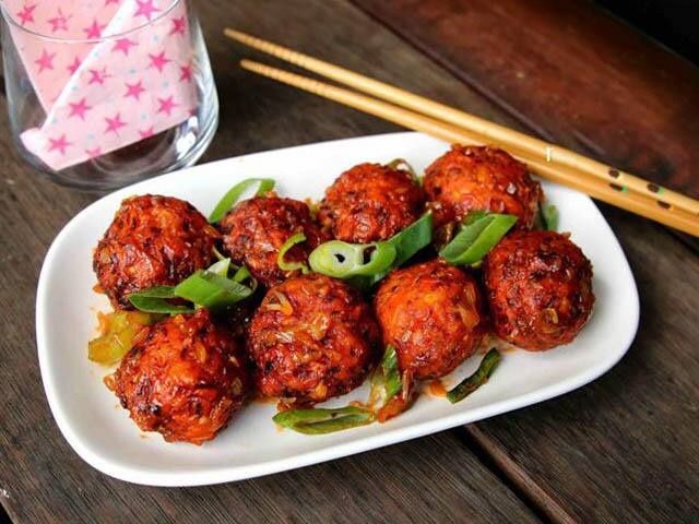 Veg Manchurian Dry (Indo Chinese)