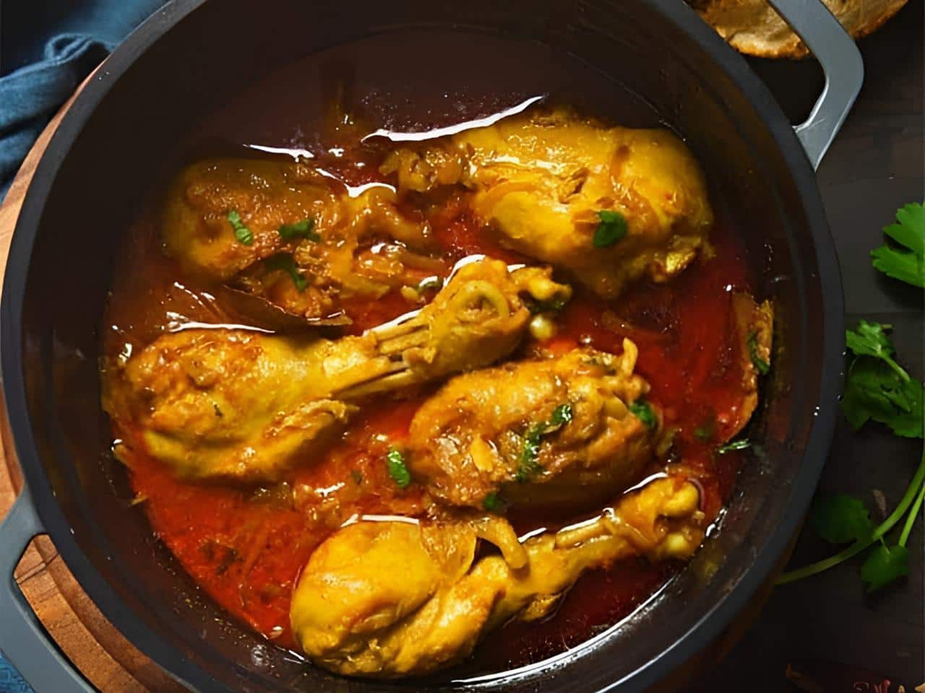 Dhaba Style Chicken Curry (Speciality)