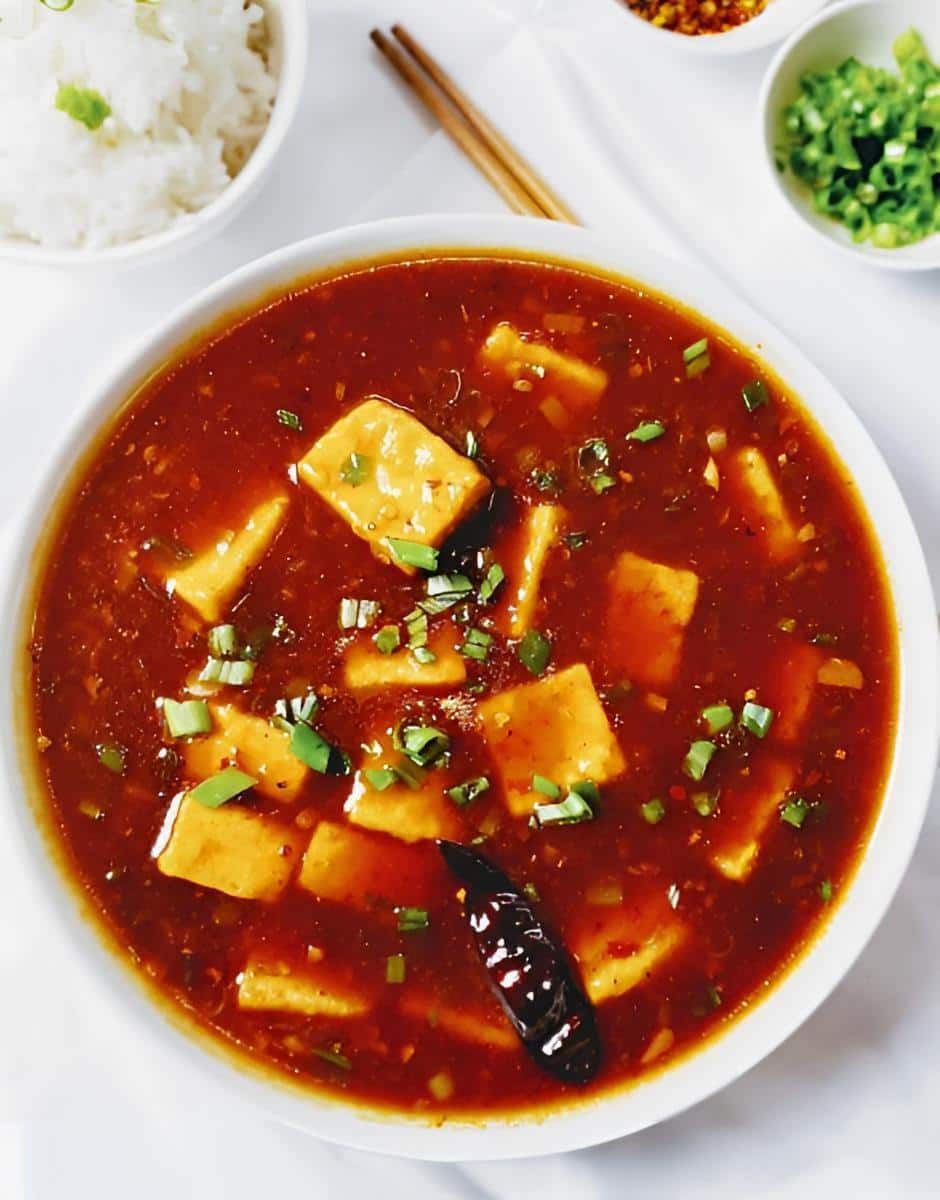 Paneer In Schezwan Sauce