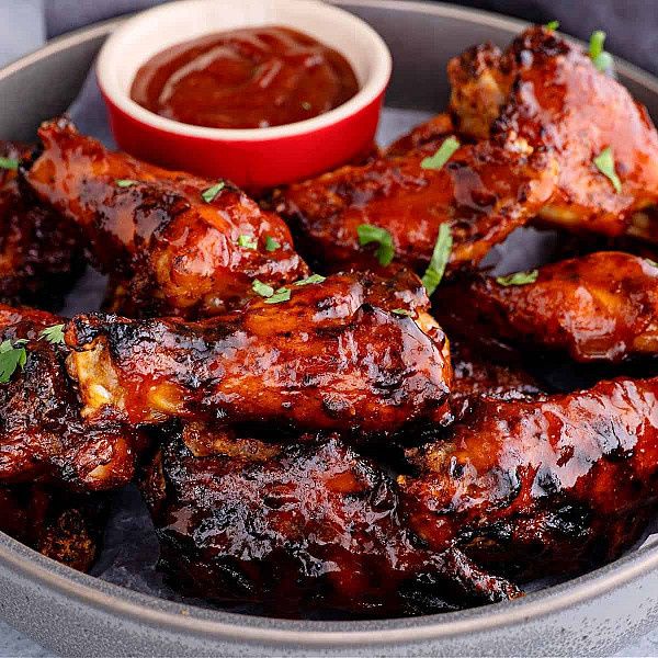 Bbq Chicken Wings (5 Pcs)