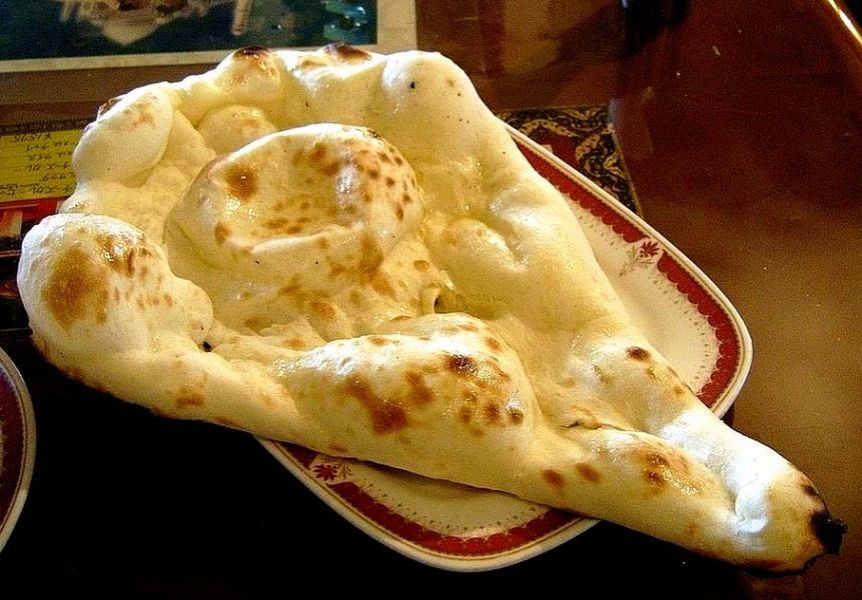 Butter Naan 2 Pcs