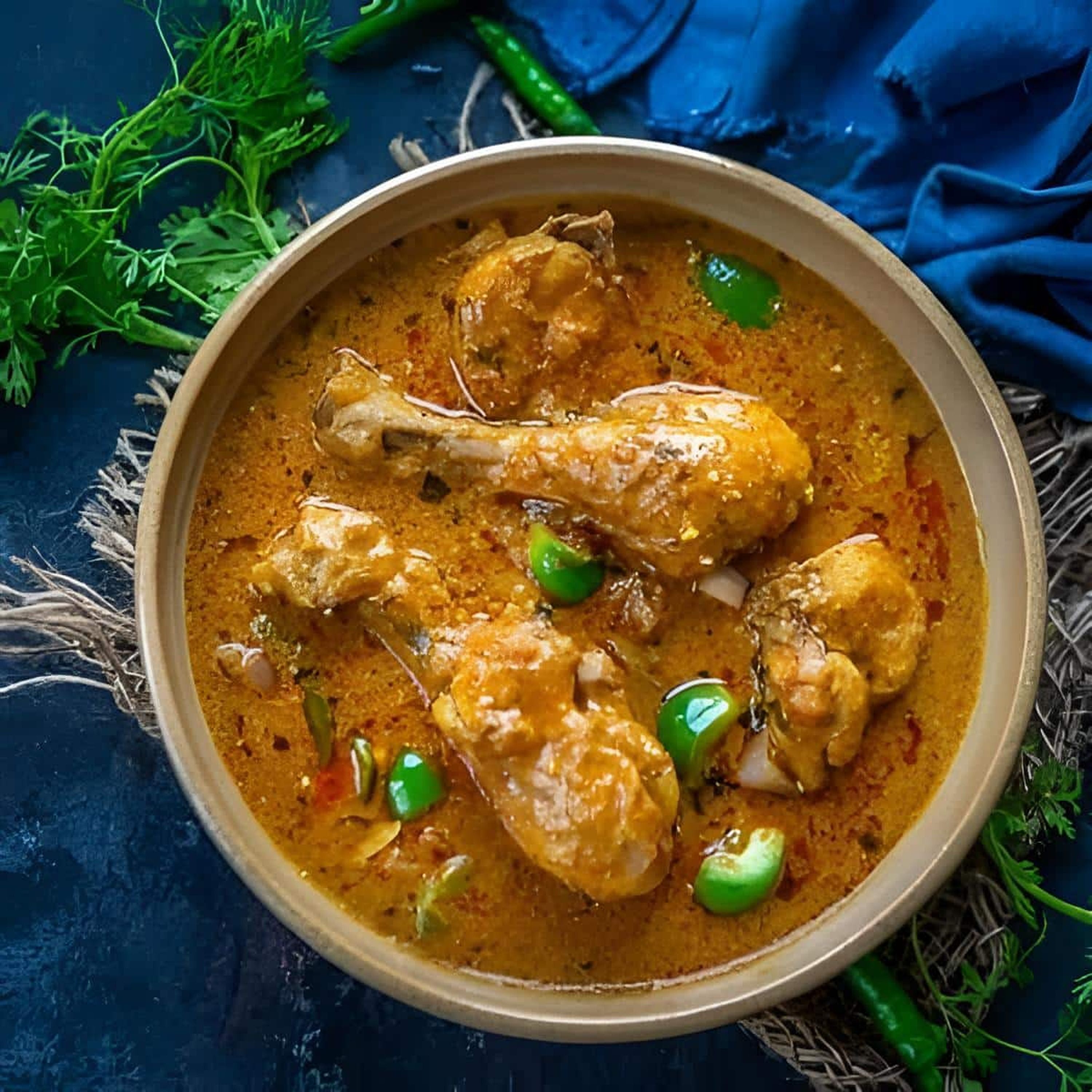 Tangdi Punjabi Kadhai Chicken