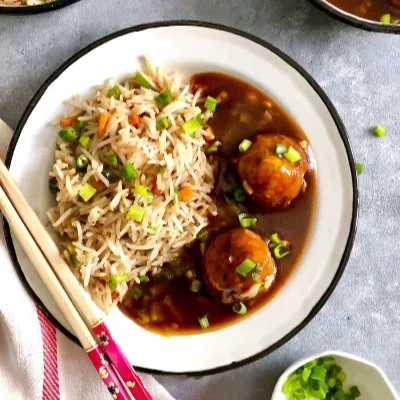 Oriental Meal Bowls