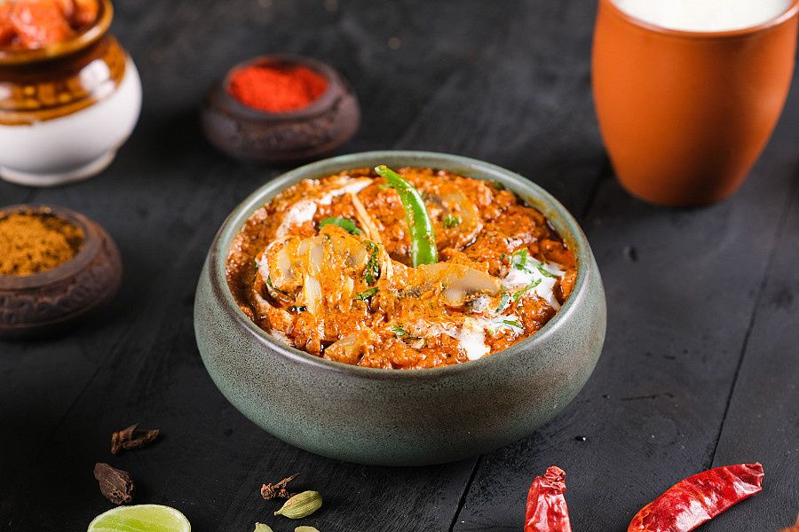Mushroom Tikka Masala
